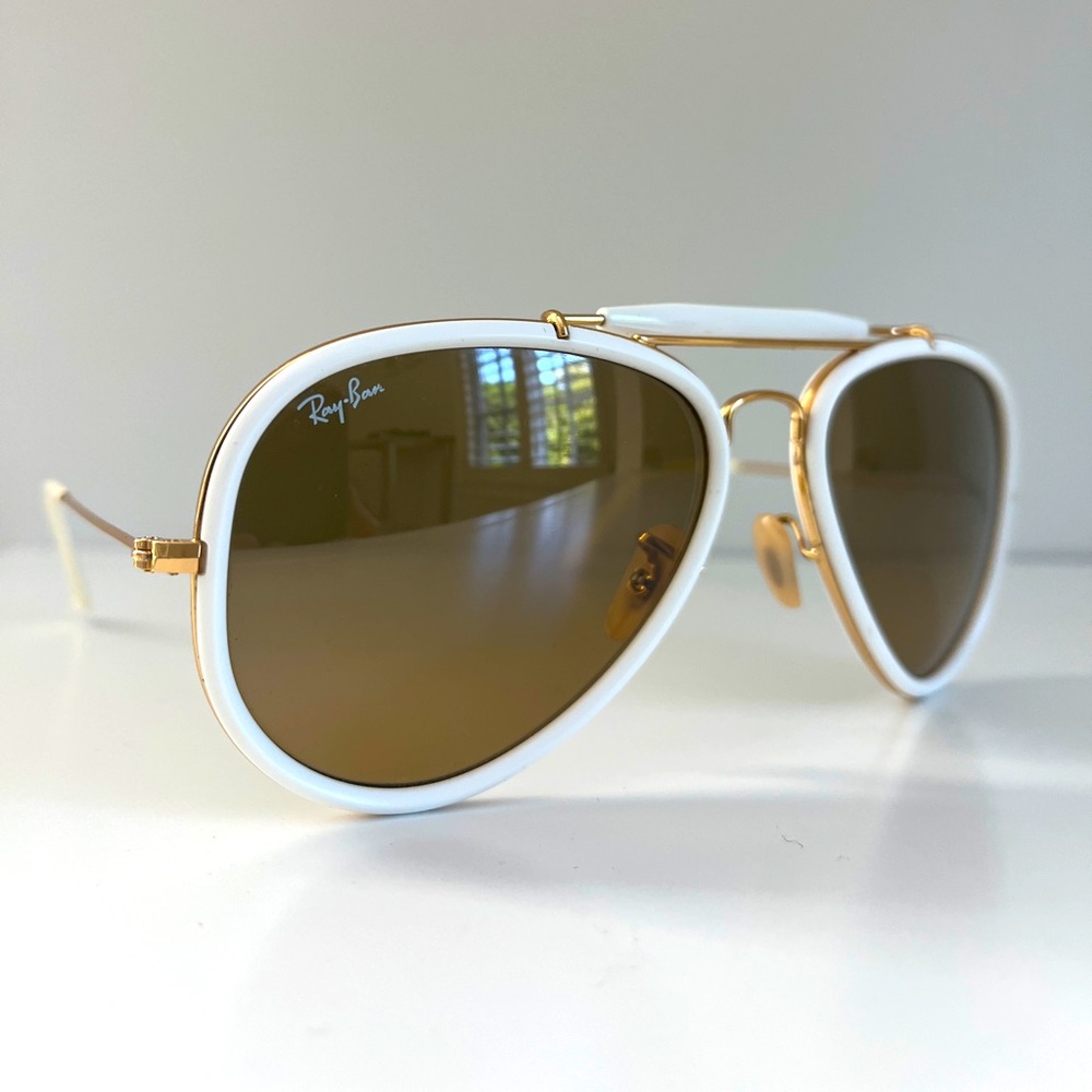 Ray-Ban Road Spirit Aviator Sunglasses - Rare Ivory